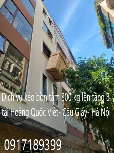Dich jvụ chuyển đồ lên cao tại Hoàng Quốc Việt- Cầu Giấy- Hà Nội